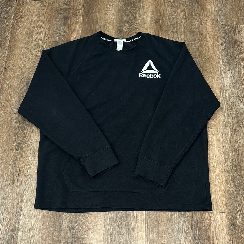 Reebok Black Long Sleeve Sweater